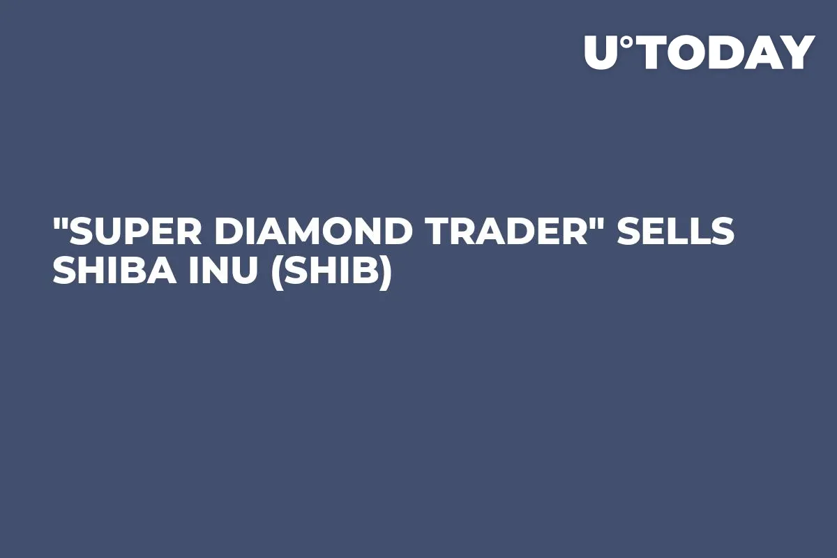 "Super Diamond Trader" Sells Shiba Inu (SHIB)