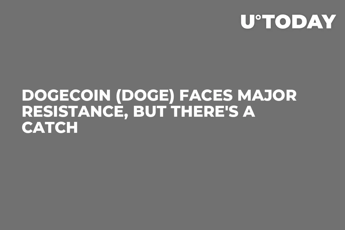 Dogecoin (DOGE) Faces Major Resistance, But There's a Catch