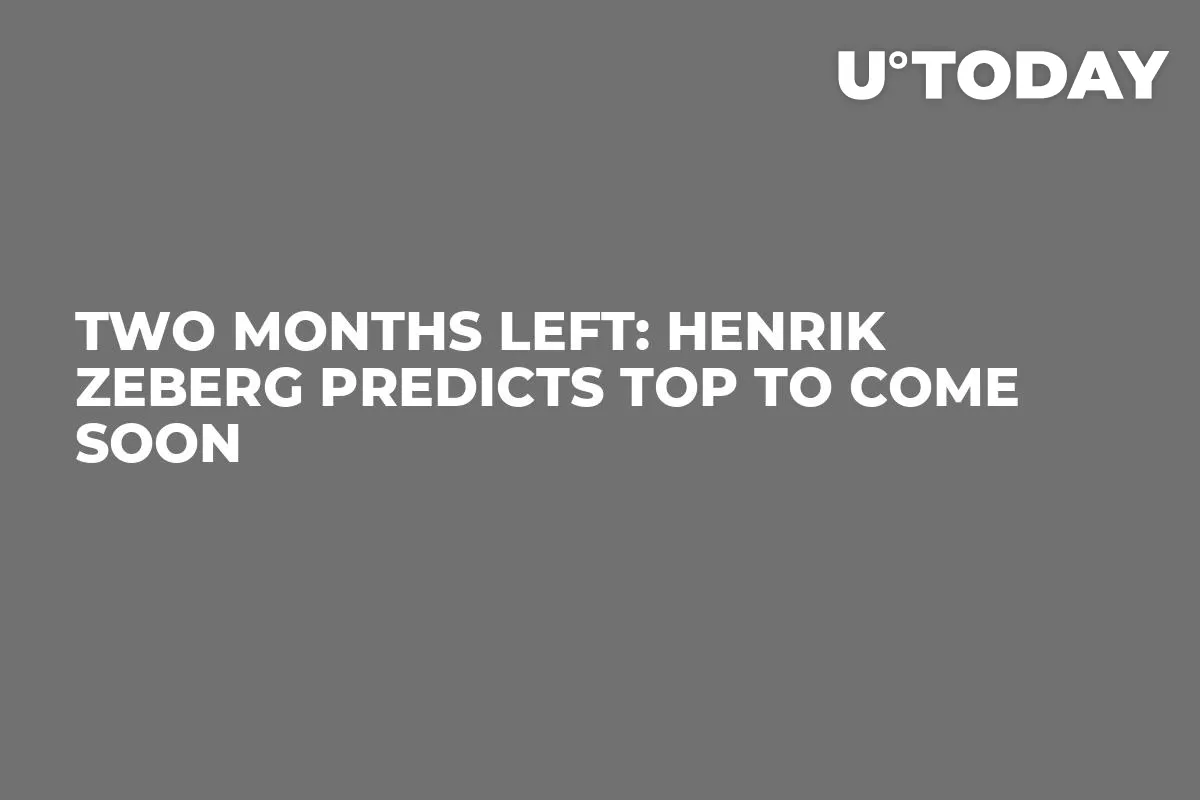 Two Months Left: Henrik Zeberg Predicts Top to Come Soon