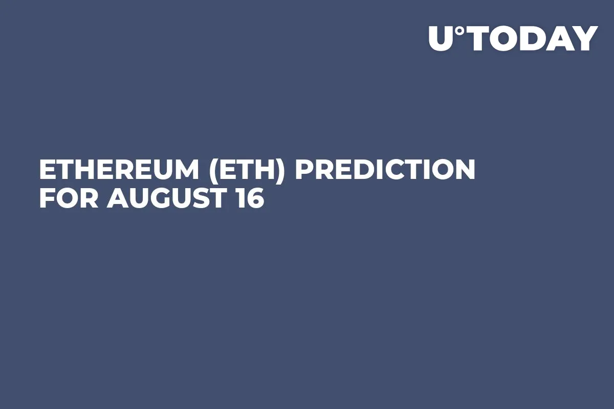 Ethereum (ETH) Prediction for August 16