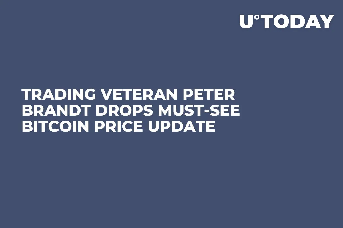 Trading Veteran Peter Brandt Drops Must-See Bitcoin Price Update