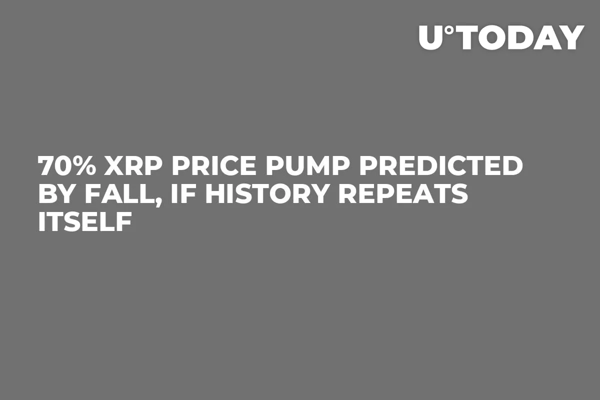70% XRP Price Pump Predicted by Fall, If History Repeats Itself