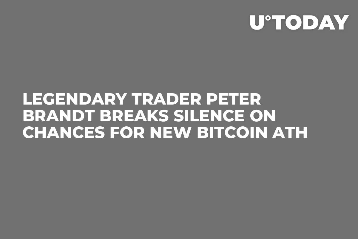 Legendary Trader Peter Brandt Breaks Silence on Chances for New Bitcoin ATH