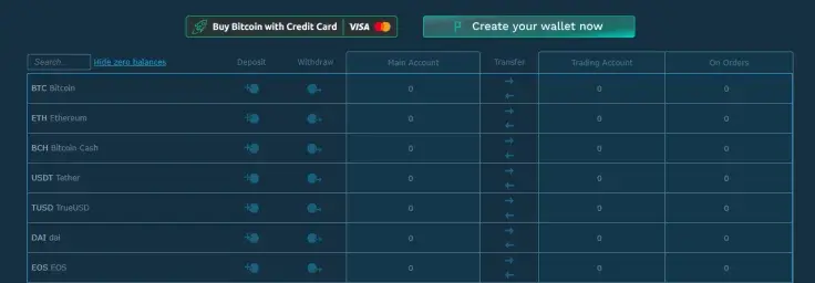 How to Deposit Money to HitBTC?