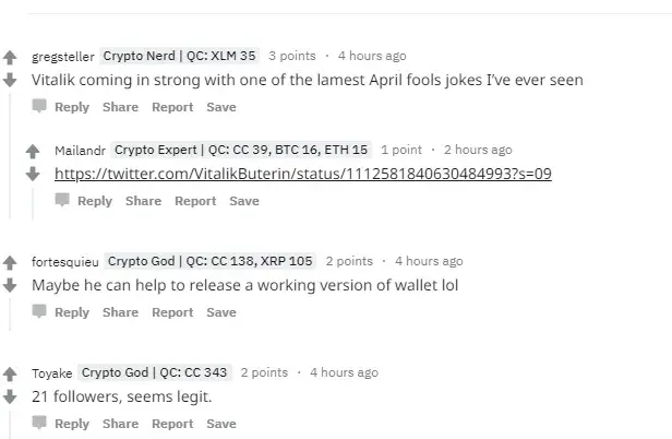 Vitalik Buterin Dumps Ethereum, Zcoin Reaches Ultimate Privacy by Giving Up Any Titles Whatsoever