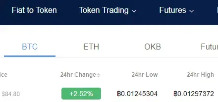 trading features